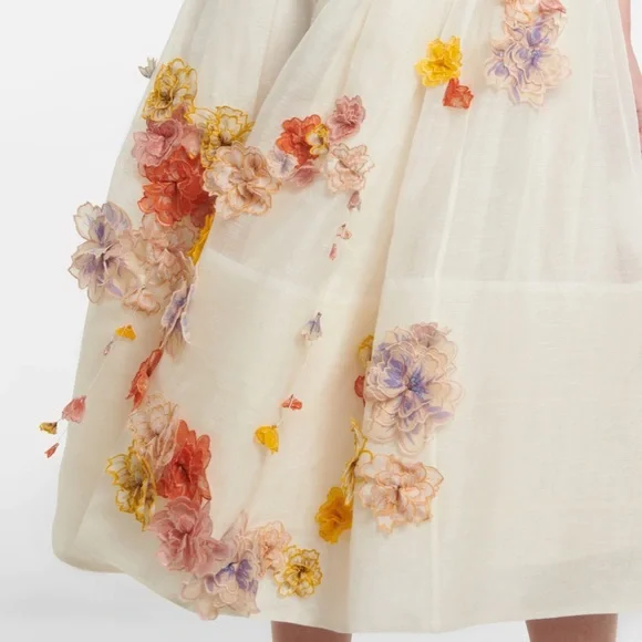 Zimmerman Postcard Appliqué MIDI Dress - Picture 5 of 6